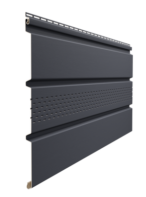 Софит Docke Standard, T4 с центральной перфорацией, графит